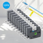 Portable Label Printer PS100E Print Heat Shrink Tube Iron on Fabric Tape Satin Ribbon No Ink Label Maker Industrial Machine