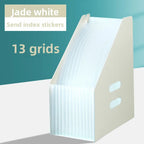 A4 Accordion File Bag with Handle Multi-layer Expandable Document Folder Large Capacity Desk Standable Organizer