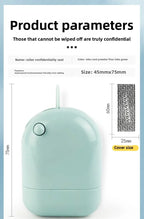 Ceramic Blade Theft Protection Roller Stamp for Privacy Confidential Data Guard Your Security Stamp Roller Privacy Seal Roller