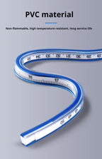 Flexible Curve Ruler Sewing Soft Rulers Drafting Drawing Tool Serpentine Plastic School Office Supplies 30cm 40cm 50cm 60cm