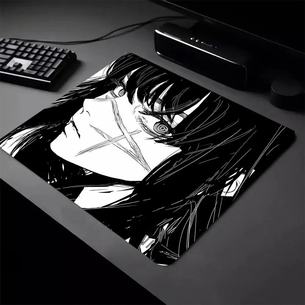 Anime Girls Mouse Pad 40X45 Large Square Computer Office Game Table Mats Rubber Anti-slip Mousepads 22x18 Small Decor Desk Pads