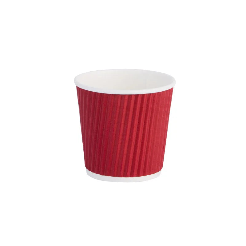 100pcs/pack 4oz 100ml Disposable Paper Cup Espresso Cup  Coffee Cup High Quality Double layer Paper Cup
