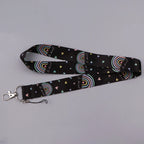 Heart Credential Holder Minimalist Style Lanyards for Key Neck Strap For Card Badge Gym Keychain Keyring Accessories Gifts