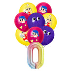 True Rainbow Kingdoms Birthday Party Decoration Disposable Tableware Balloons Paper Plate Napkins kids Baby Shower Supplies