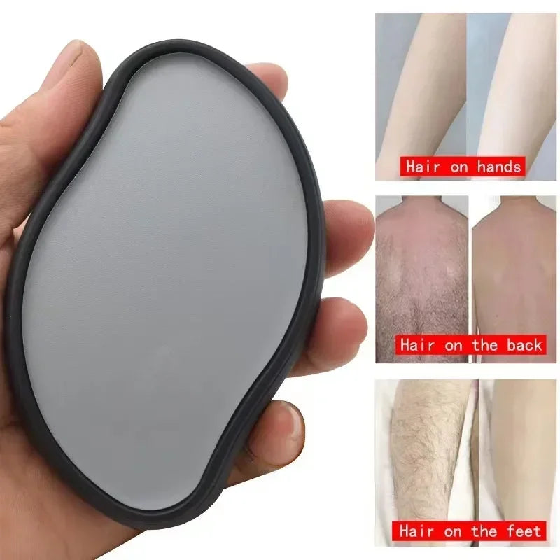 Crystal Epil Hair Removal Eraser Painless Safe Reusable Easy Clean Depilation Tool Physical Glass Hair Remov Body Beauty Eraser