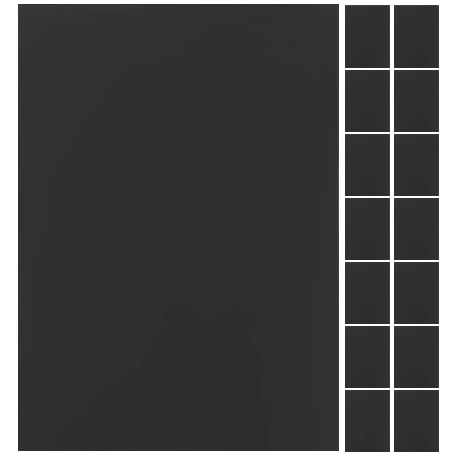 20 Sheets Black A4 Paper Premium Card Stock for DIY Crafts Handmade Art Drawing and Origami Activities Black A4 Card