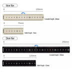 150/250mm Bookmark Rulers Flexible Folding Soft Magnetic Ruler Protable Foldable Pvc Magnetic Rulers Art Tools School Supplies