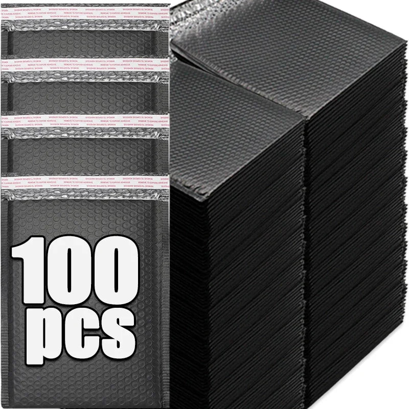 Wholesale Black White Foam Envelope Bags Self Seal Mailers Padded Shipping Envelopes with Bubble Mailing Bags Shipping Packages