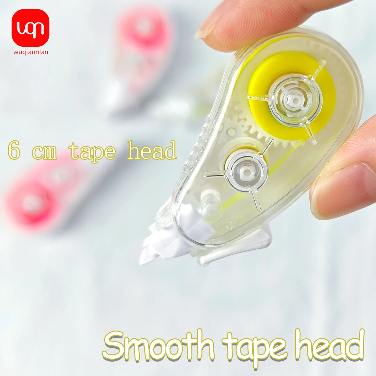 Highlighter Tape for Kids Cute Simplicity Solid Color Correction Tape Style Highlighter Marker Scrapbook Stationery Tape