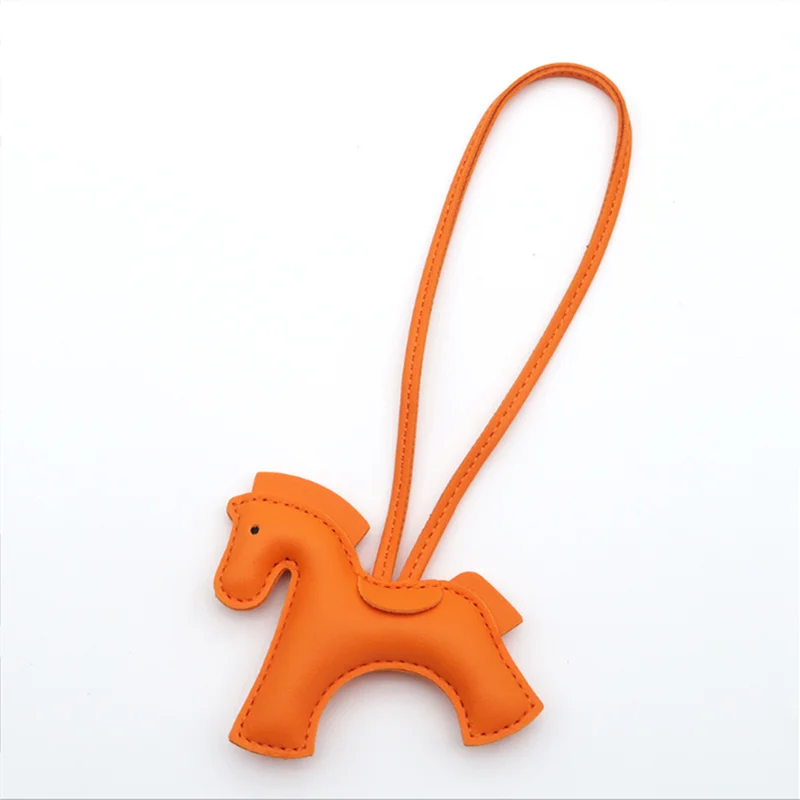 Women'S Bag Pony Keychain Pendant High Quality Horse Ornament Handmade Stitching Charm Fashion Accessory Gift