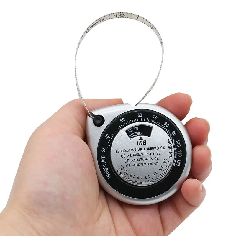 BMI Soft Body Measuring Tape 150cm Retractable PVC Ruler Meter Fitness Tools Measure Waist Lose Weight Fitness Women Men Gift