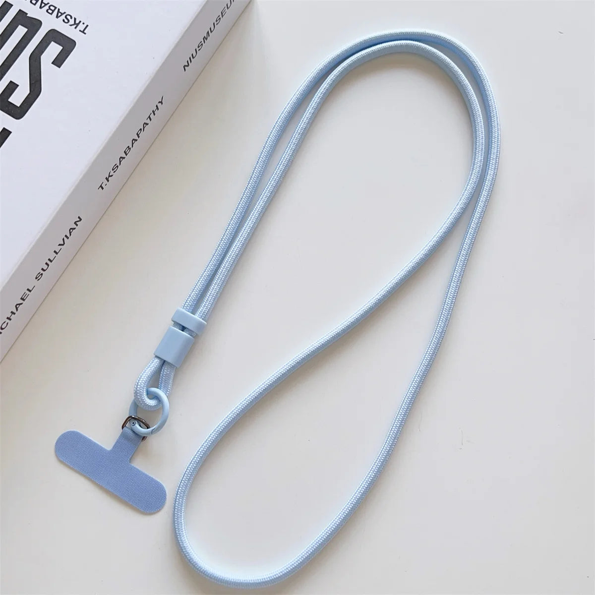 1Pc Universal Long Phone Lanyard Neck Hanging Rope Crossbody Rope With Phone Case Connection Clip