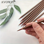 Fine Line Art Brushes, Handmade, Chinese Calligraphy and Precision Designed Digital Painting Brushes