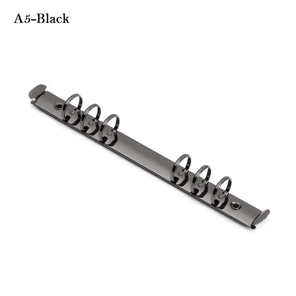 Metal Loose-leaf Binding Clip Colorful Spiral Binder File Folder DIY Album Diary Clips Ring For A4/B5/A5/A6/A7 Notebook Binder
