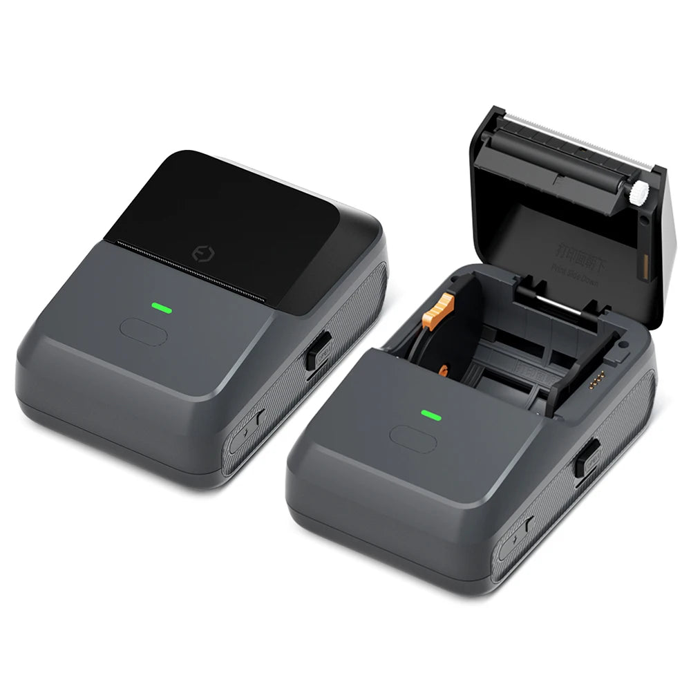 YINSITOM 20-50mm Mini Portable Thermal Printer Bluetooth Barcode Hand Multifunctional Price Label Sticker Maker Android / iOS