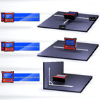 DXL360/DXL360S Dual Axis Digital Angle Protractor with 5 Side Magnetic Base High-precision Dual-axis Digital Display Level Gauge