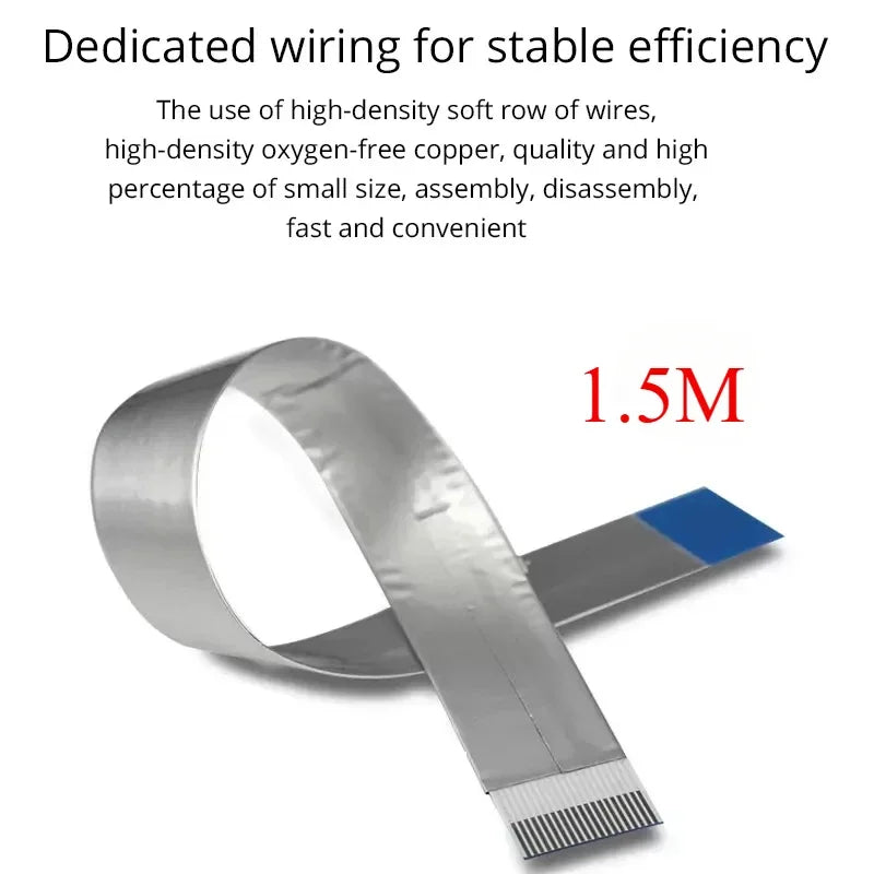 Ribbon FPV HDMI-Compatible Connector Flexible Flat Cable Raspberry Pi 4 Micro HDMI to HDMI/Mini HDMI Female 90 Degree FFC 20pin