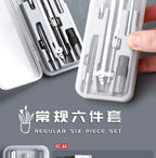 M&G Compass Drawing Tool Metal Geometric Protractor Engineering Protractor Drawing Tool, Suitable for Students and Carpenters