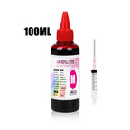 100ml Universal Dye Ink BK C M Y Kit Compatible For HP Canon Epson Brother Deskjet Inkjet Printer Tank Cartridges CISS