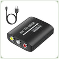 HD 1080P AV to HDMI RCA To HDMI Composite Adapter Converter With USB Cable CVBS AV Adapter For N64 Wii PS1/2/3 Xbox One SNES Etc