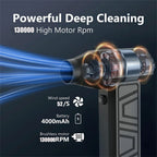 130000RPM Mini Fan Electric Air Duster Adjustable Wind Speed Portable Fan Violent Blower Rechargeable Car Cleaning