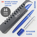 NEW Wingsung 601 Press Piston Fountain Pen Iridium EF/F Nib Steel Cap Vacumatic Resin Ink Pen School Stationery Office Supplies