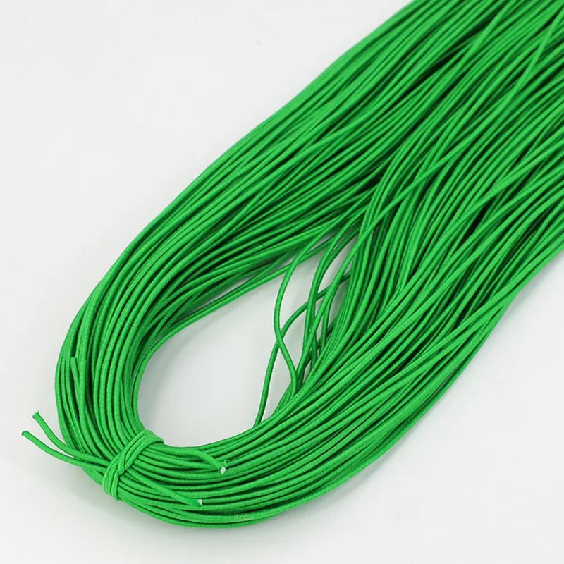 1.0/ 1.2/ 1.5/ 2.0/ 2.5mm Elastic Band Elastic Thread DIY Handmade Beaded Elastic Thread For Jewelry Making Bracelet&Necklace