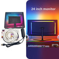 USB Computer Sync Light Strip PC Strip Lights 24 27 32 34 Inch Monitor RGB Screen LED Backlight for Gaming Room Atmosphere Decor
