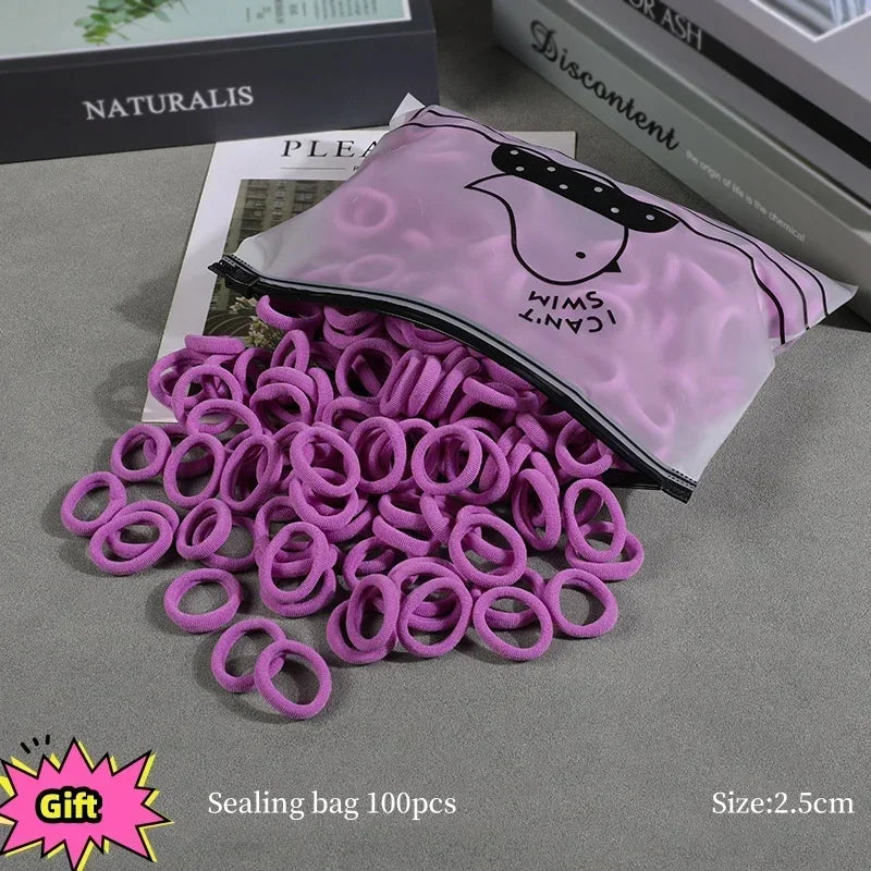Gift Bag Hair Accessories Girls Bands Kids Rubber Elastique Cheveux Fille Cute Band Elastiques Baby Bandas Headbands Haargummi
