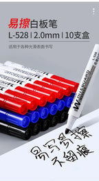 4/10 Pcs Set Erasable Magnetic Whiteboard Marker Pen Blackboard Marker Chalk Glass Ceramics Office School Art Marker Stationery