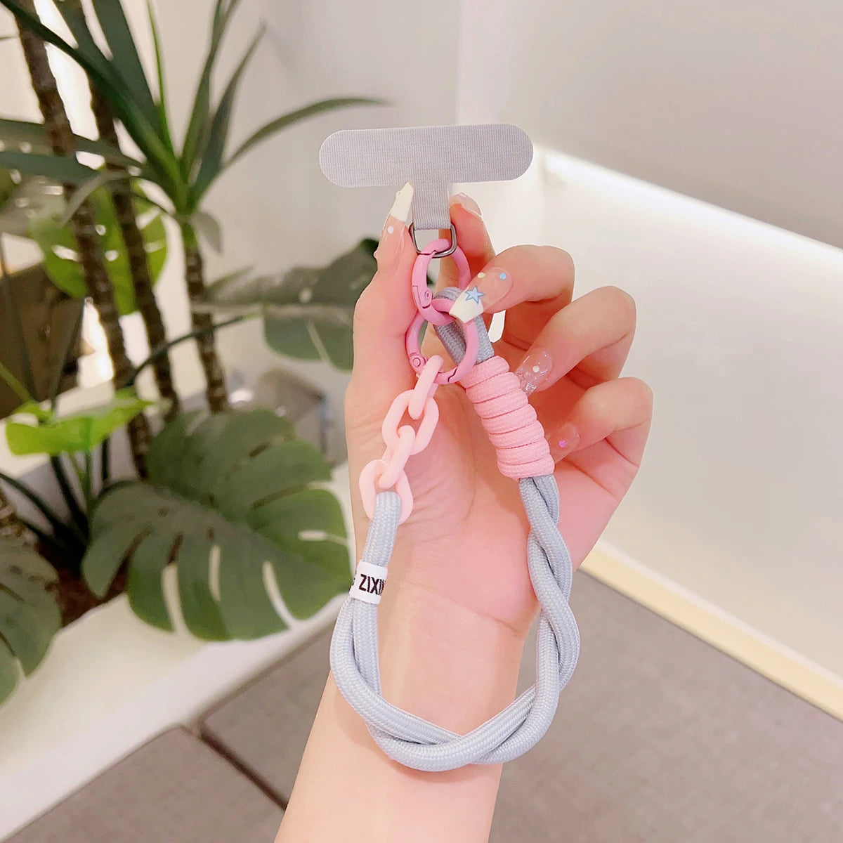 1Pc Cellphone Straps Hanging Cord Mobile Phone Lanyard Short Wrist Strap Charm Anti-lost Chain for Women Keychain