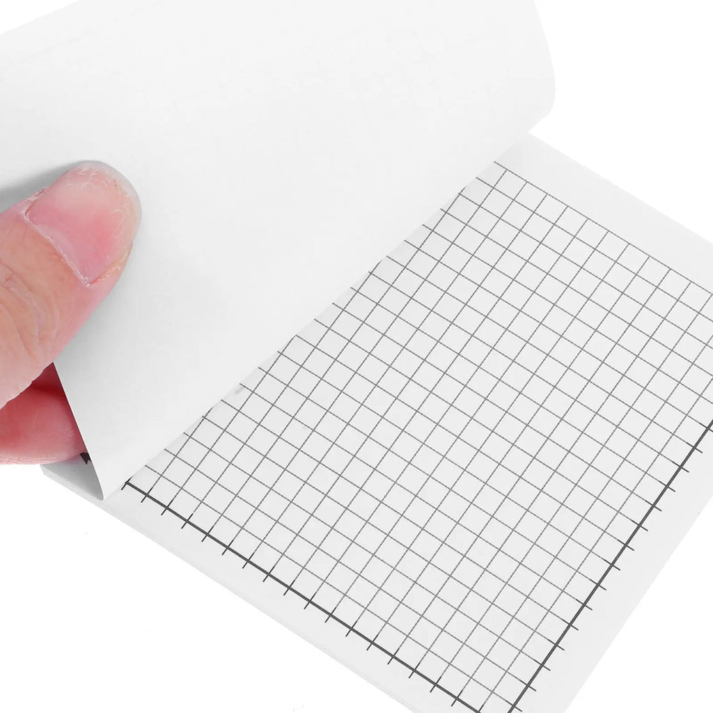 6 Pcs Grid Memo Pads Sticky Notepads Adhesive Graphing Paper Notes Writing Four Quadrant