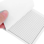 6 Pcs Grid Memo Pads Sticky Notepads Adhesive Graphing Paper Notes Writing Four Quadrant
