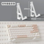 Neat Plastic Pegboard  Desk Organizer with Multiple Accessories for Home Office, Craft Room and Garage Display