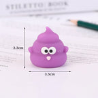1pcs Creative Mini Cute Poop Pencil Sharpener for Elementary School Students Convenient Pencil Sharpener Children's Reward Gift