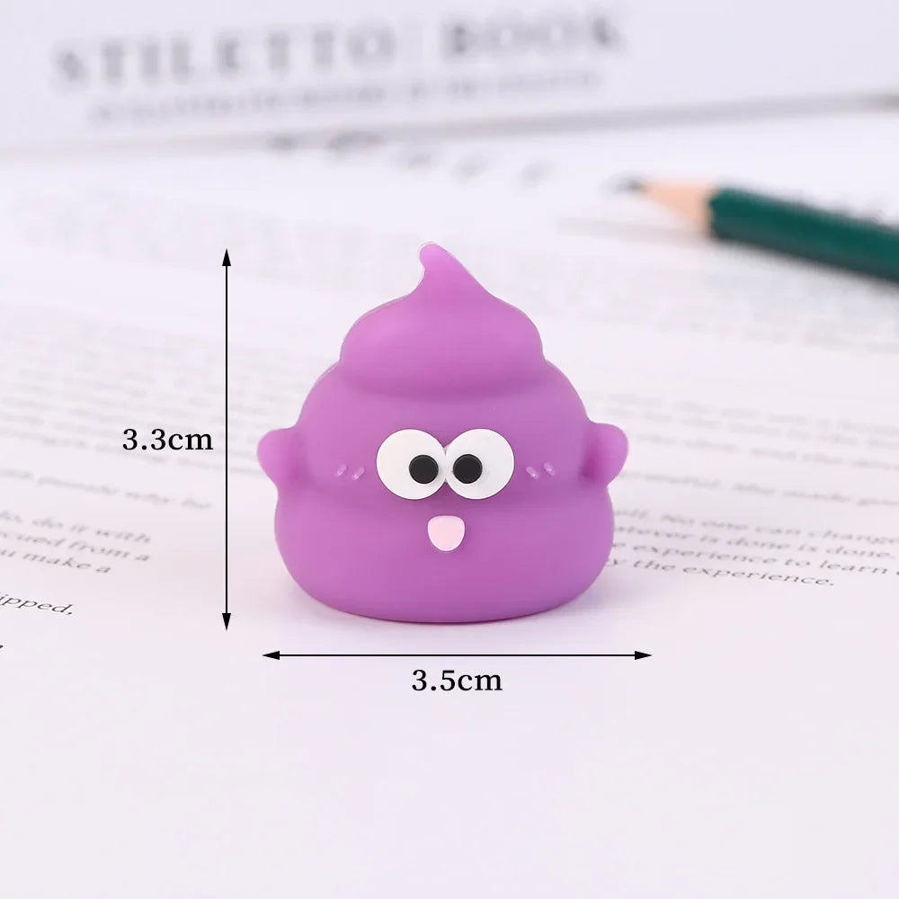 1pcs Creative Mini Cute Poop Pencil Sharpener for Elementary School Students Convenient Pencil Sharpener Children's Reward Gift