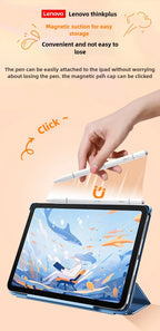 Lenovo Universal BP28 Stylus Pen for Android & iOS Tablets Compatible with iPad Huawei Xiaomi Samsung - Three Tips Included