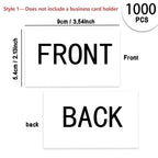 200pcs, Custom Business Cards/Cards, Desktop Business Cards, Thank You Cards, Waterproof Surface