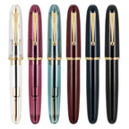 Jinhao 9019 Fountain Pen Transparent Color EF/F/M Nib Ink Student School Stationery Business Office Supplies Pens for Writing