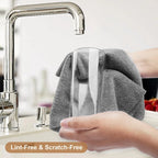 50 Sheetes/Roll Reusable Cleaning Wipe Household Kitchen Cloth Microfiber Towel Rolls Dish Rags Wash Paper Towel Replacement