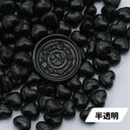 100pcs Heart-Shaped Sealing Wax Beads for Wax Seal Stamp, Great For Embellishment Of Card Envelope, Wedding Invitation