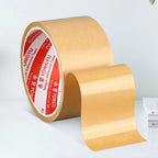 10/20/50m Heavy Duty Brown Kraft Paper Tape, Strong Adhesive Writable Masking Tape for Packing, Sealing, Bundling & Home DIY