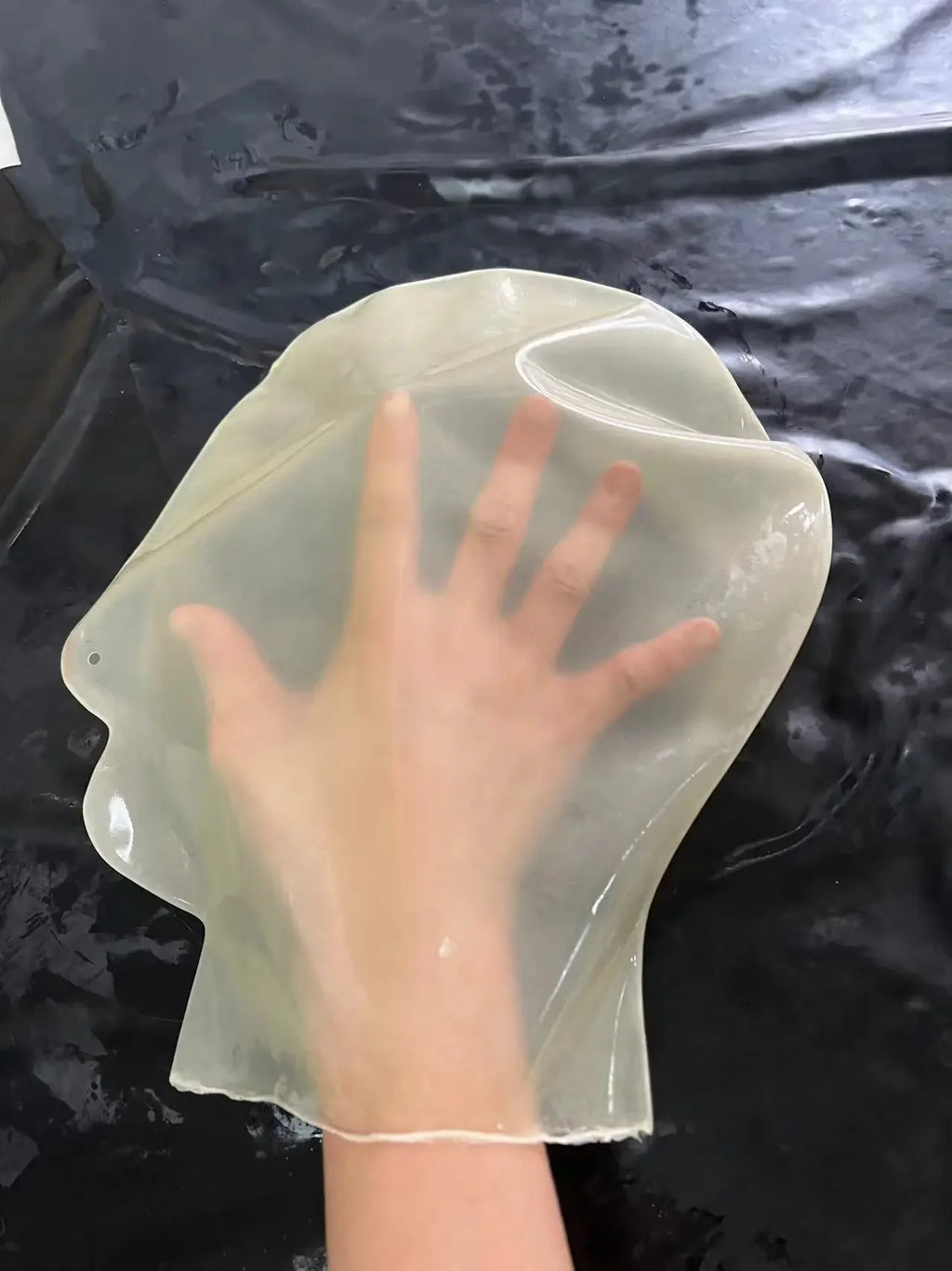 customized Man Latex Fetish Gloves: Luxury Long Opera Style - Soft, Durable Waterproof for Cosplay & Special Party Attire