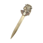 Egyptian Pyramid Pharaoh Envelope Opener Letter Opening Tool Zinc Alloy Express Opener Retro Ancient Home Office Supplies