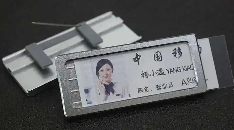 Name Badge Wholesaler Brooch Magnets Metal  Fastener Brooch Holder Card Name Tag