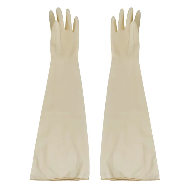 Durable Long Kitchen Clean Tools Waterproof For Washing Acid and Alkali Resistant Industrial Non-Toxic Latex Gloves