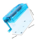 Small Portable Hand Shredder for Paper Documents Bills Receipts Arts Crafts Sturdy Manual Shredder Home Office School Daily Use