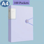 30/40/60/100 Page Display, Document Organizer for Designers, Architects,and Students,Document Organization ,Portfolio Binder