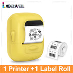 Mini Label Maker P50 Inkless Thermal Label Printer Adhesive Sticker Printer Similar as M110 Marklife P50 E210 or 1PK Label Tape
