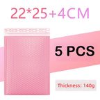100/1 PCS Pink Poly Bubble Mailers Padded Envelopes Self Seal Padded Envelopes Gift Bags Packaging Envelope School Supplies